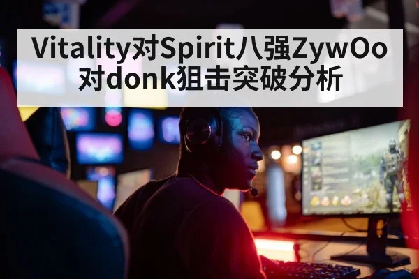 esports gamer aiming with headset